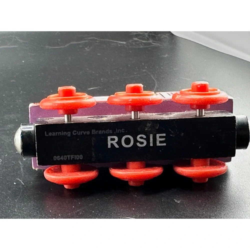 Thomas & Friends Wooden Railway Rosie Pink Engine Learning Curve 2003 Toy Train